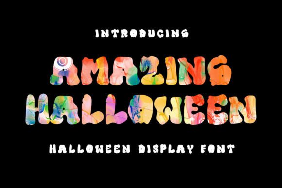 Amazing Halloween Font for Editorial Design