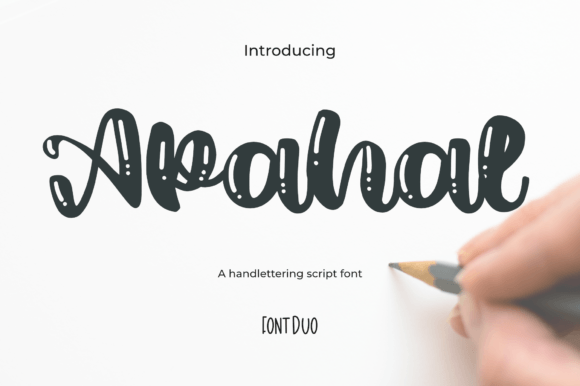 Apahal Font: Playful Display Type for Campaigns