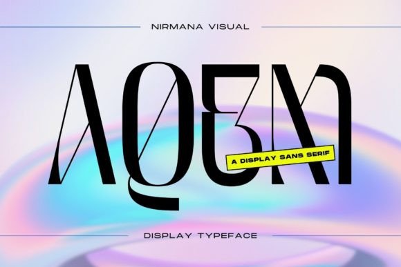 Aqem Font: Elevating Campaign Visuals with Typographic Harmony