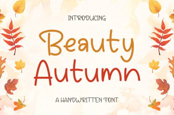 Beauty Autumn Font Review for Web Design