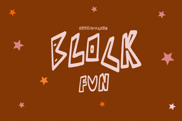 Block Fun Font: Quirky Display Typography for Web Design