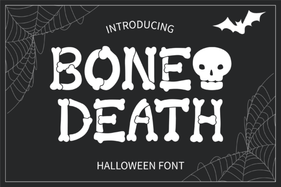 Bone Death Font: Spooky Branding for Small Business