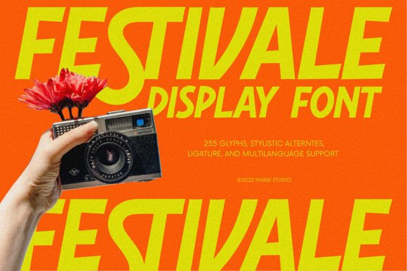 Festivale Font: Retro Style for Modern Campaigns