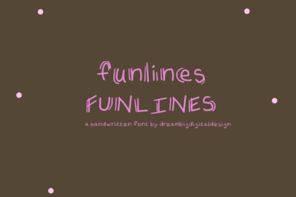 Funlines: A Designer’s Take on This Display Font