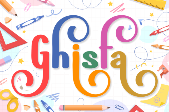Ghisfa Font: Adding Playful Charm to Editorial Layouts