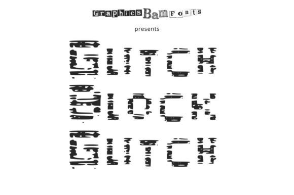Glitch Block Glitch Font for Bold Campaign Visuals