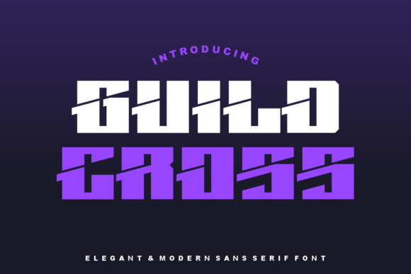 Guild Cross Font: Bold Branding for Small Business
