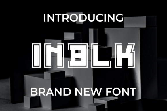 Inblk Font: Modern Display Typography for Makers