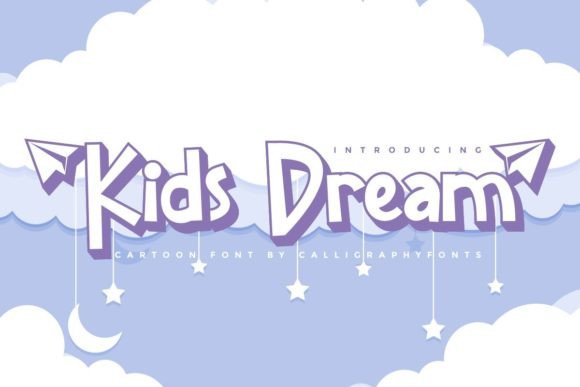 Kids Dream Font: A Playful Typeface for Editorial Design