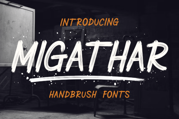 Migathar Font: Bold Display Typography for Web Design