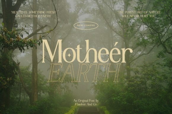 Motheér Font: Elevating Editorial Design and Layouts