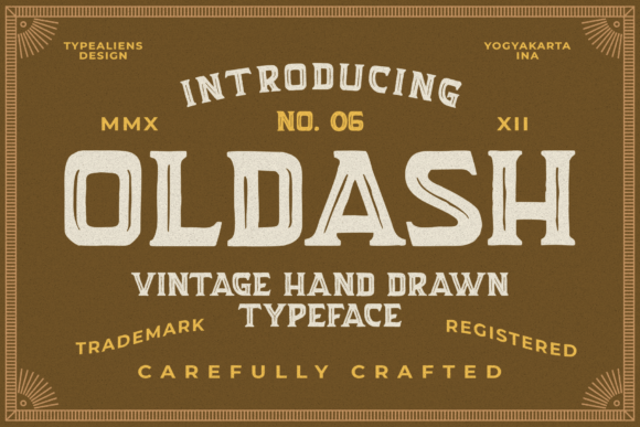 Oldash Font: Bold Serif Typography for Digital Campaigns
