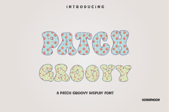 Patch Groovy Font: Bold Display Type for Web Design