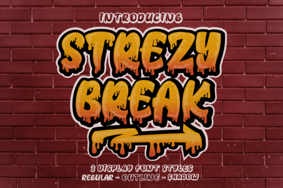 Strezy Break Font: Adding Urban Style to Business Branding