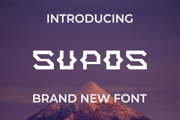 Supos Font Review: A Display Typeface for Web Design