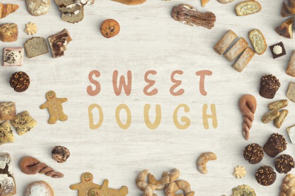 Sweetdough Font: Playful Display Typography for Web Design
