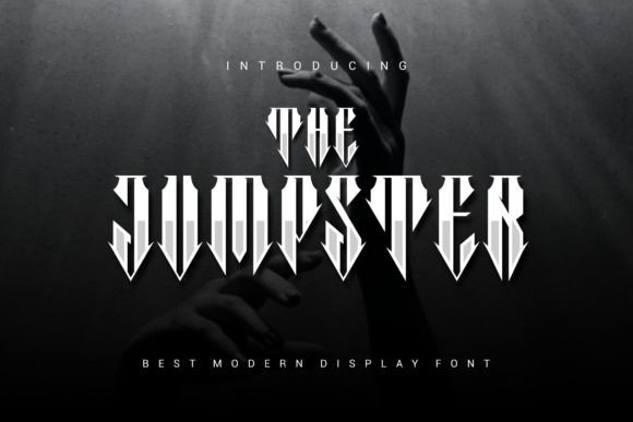 The Jumpster Font: Bold Display Type for Digital Campaigns